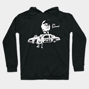 Cale Yarborough Black And White Hoodie